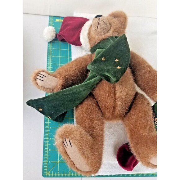 Boyds 83005 Nickleby S. Claus Stocking Hat Christmas Stuffed‎ Animal Plush Bear - Picture 4 of 5